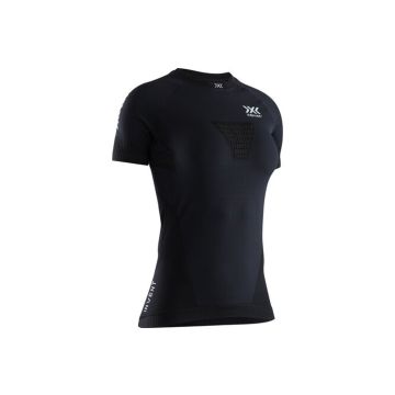 X-BIONIC Invent 4.0 Running Shirt SH SL opal black/arctic white - Damen