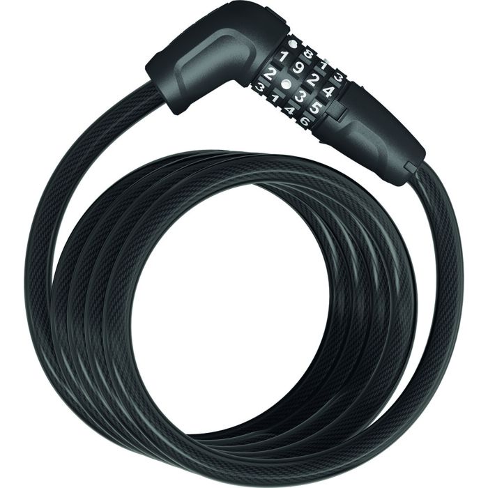 Abus Spiralkabelschloss Numero 5510C Code black main product photo
