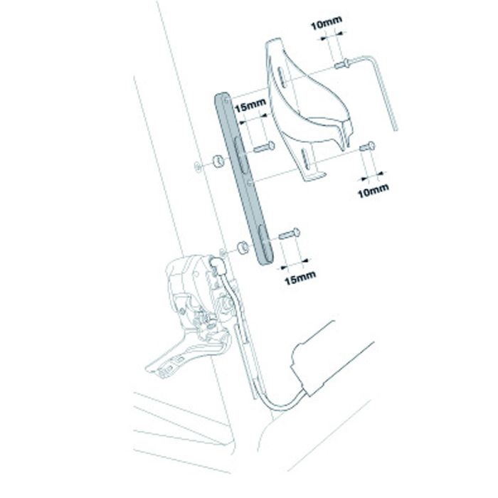Shimano Adapter Batteriehalter SM-BA01 main product photo