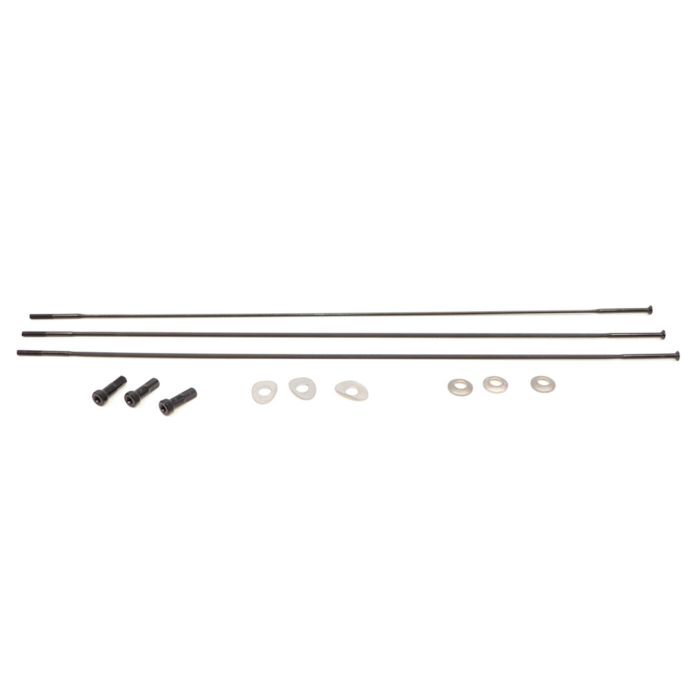 ZIPP Spoke and Nipple 248mm CX-Ray Straight Pull Qty 3 main product photo