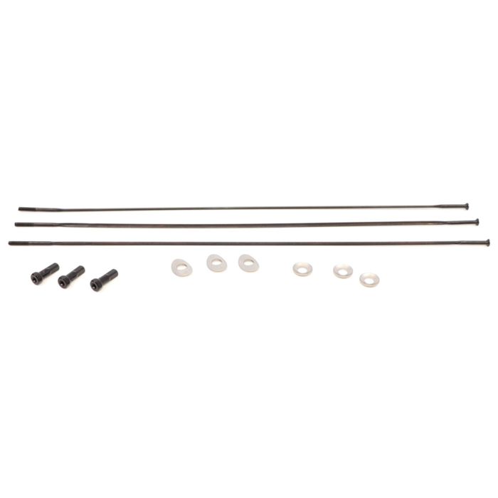ZIPP Spoke and Nipple 232mm CX-Ray Straight Pull Qty 3 main product photo