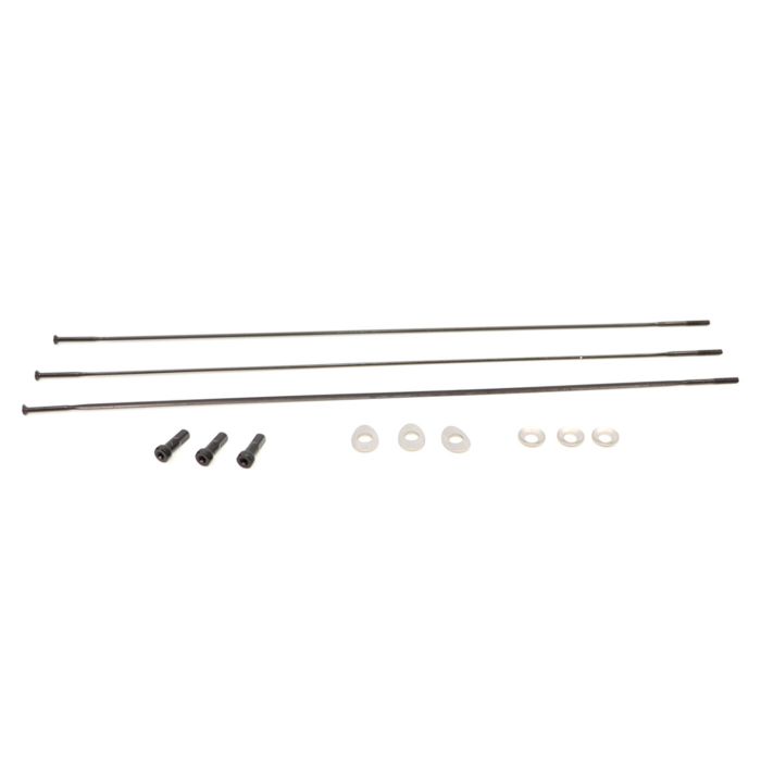 ZIPP Spoke and Nipple 252mm CX-Ray Straight Pull Qty 3 main product photo